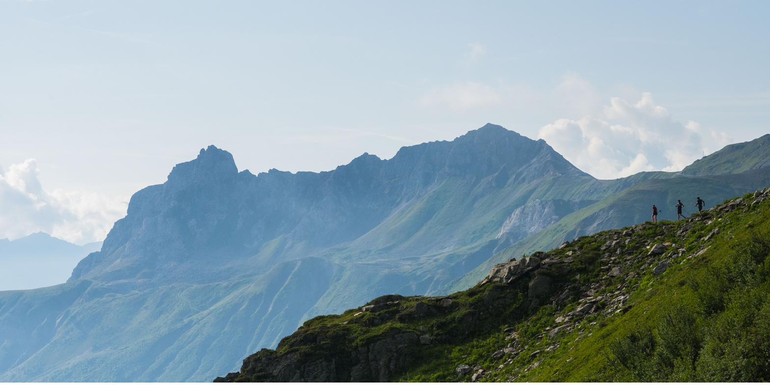 Trail running sur les crêtes de Valmorel — Chalet Arpian camp de base