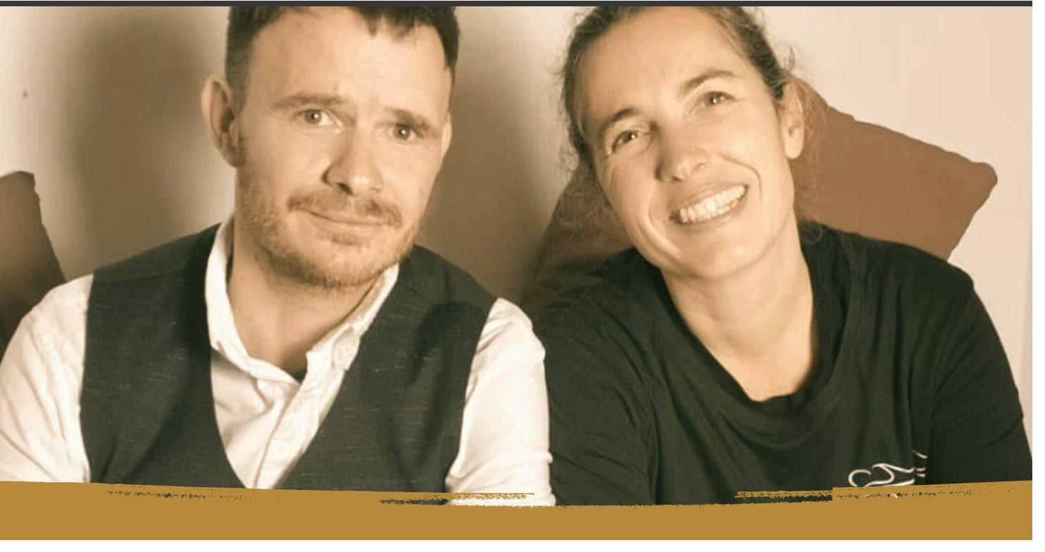 Maxime & Myriam — fondateurs de Saro Massage, partenaires d'Arpian